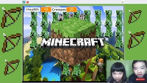Secrets of Coding in SCRATCH: Create a *MINECRAFT SHOOTER GAME* Remix Tutorial