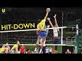 Top 10 hitdown volleyball spikes