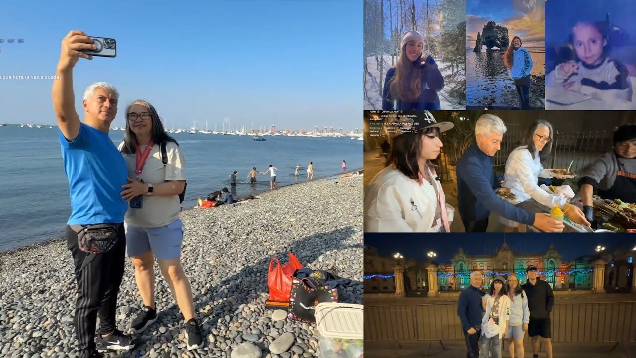 EMETSUKI LLEVANDO A SUS PADRES AL CALLAO - CONOCIENDO LA PLAZA DE ARMAS