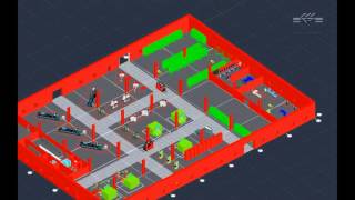 Famous Rozbor a optimalizácia materiálových tokov pomocou Factory CAD Factory FLOW Profile