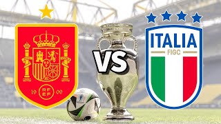 SPAIN VS ITALY UEFA EURO 2024 || Today Match Day June 20 2024