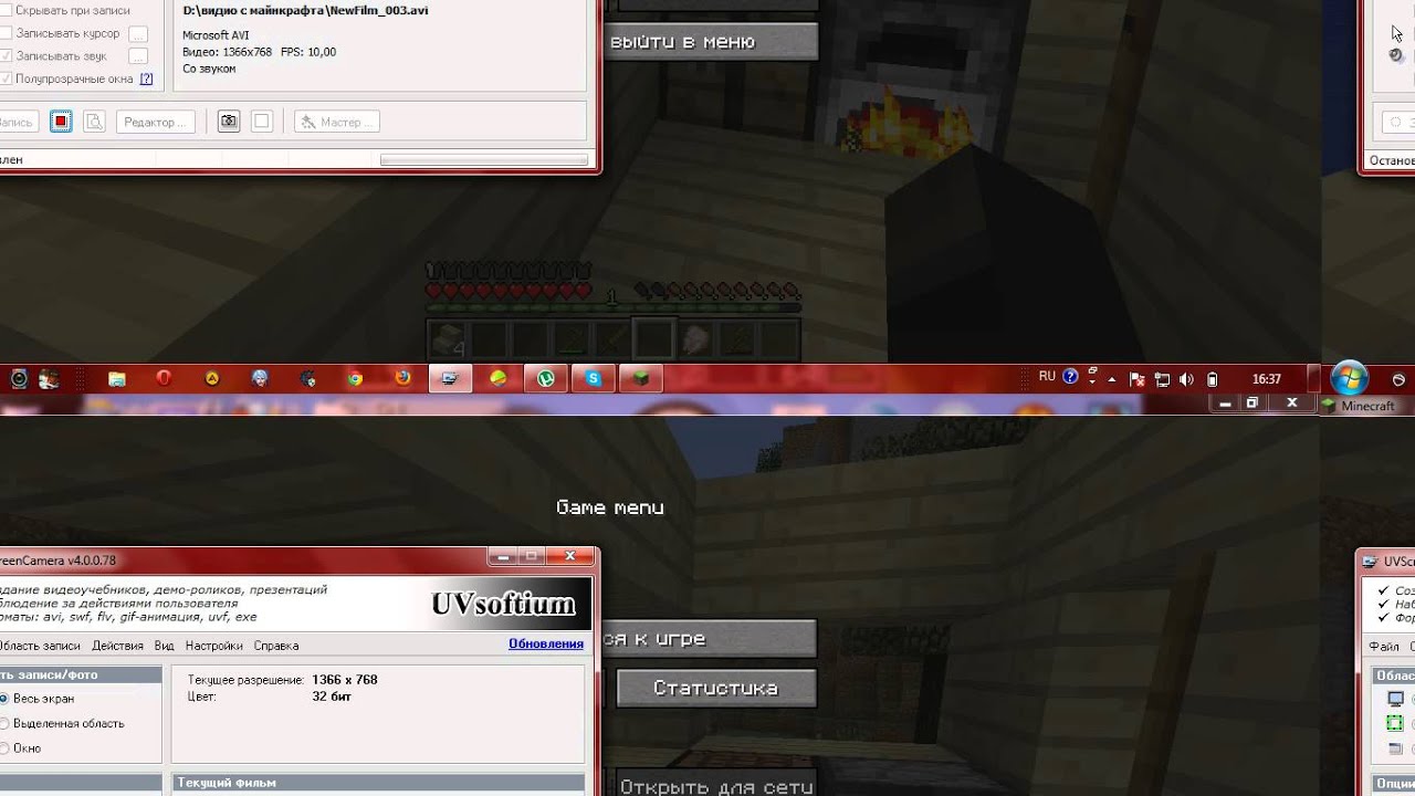 Прохождение Minecraft v1.4.7 с модами  - часть 1(постройка дома)