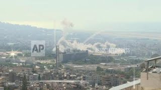 Smoke seen, explosions heard in Beirut as Israel carries out series of strikes targeting Hezbollah