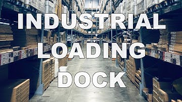 Warehouse Factory Loading Dock Ambience | Machinery & Distant Traffic Noise