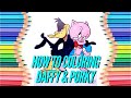 Gambar cover How To Coloring Daffy Duck And Porky Pig Loney Tunes Coloring Book