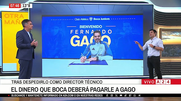 🔴 EL DINERO QUE BOCA DEBERÁ PAGARLE A FERNANDO GAGO TRAS SU DESPIDO