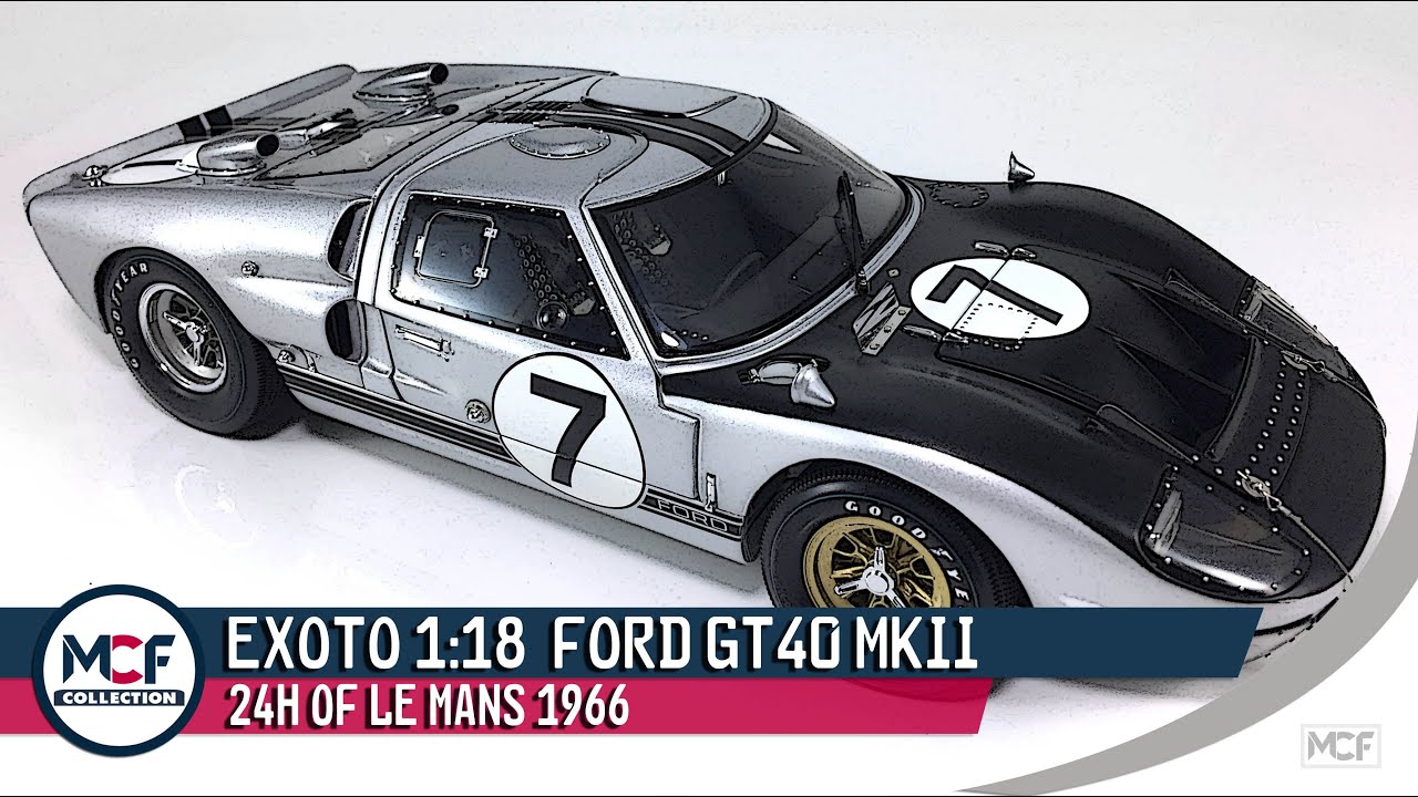 好評超特価 1/10 EXOTO フォード GT40 Mk Ⅱ 1966 ル・マン 優勝の通販 by TARGA FLORIO｜ラクマ 