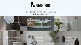 Snygg toalettborste Smedbo - Klassiskt snygg toalettborste Smedbo