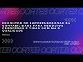 Cortes CRCSP - Encontro de Empreendedoras da Contabilidade para negócios prósperos e vidas...