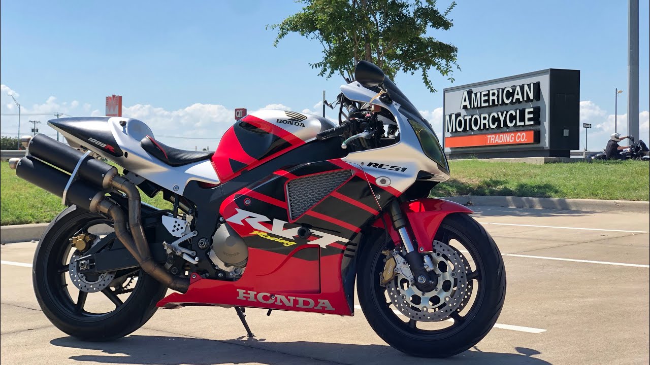 2001 Honda RC51 - YouTube