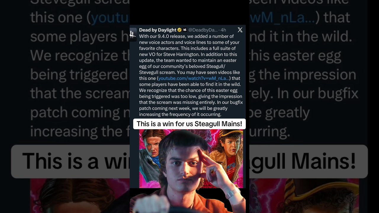 I’m guessing BHVR saw the petition!(which is at 19.3k)  