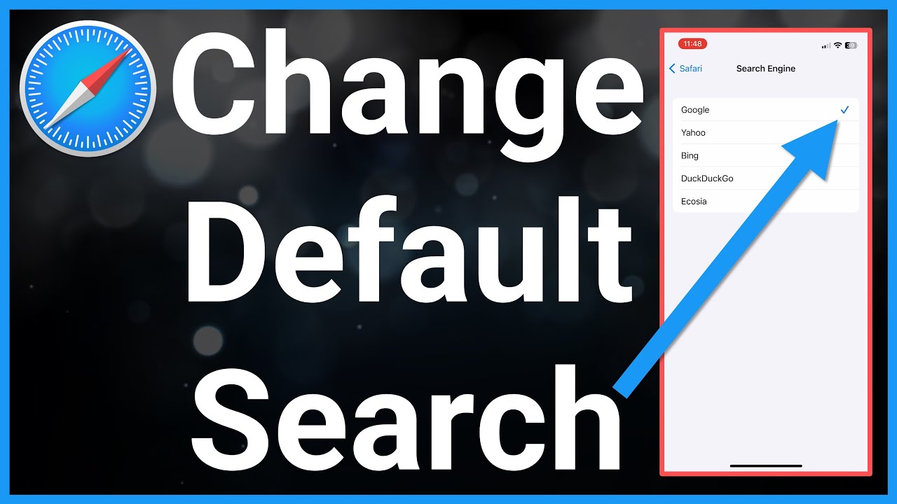 How To Change Default Search Engine In Safari