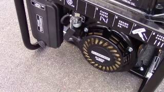 Flagstaff 4000W Portable Generator (Item# 720850)