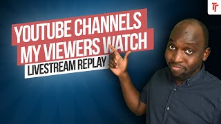 Clip Replay: Channels my viewers watch - 2023 in Review