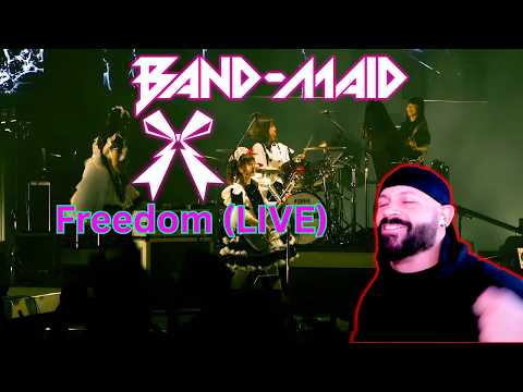 BAND-MAID - FREEDOM (Official Live Video) | REACTION