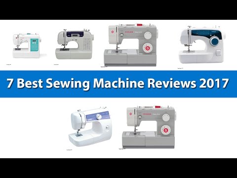 7 Best Sewing Machine Reviews 2017 | Metal Frame And Stainless Steel Bedplate
