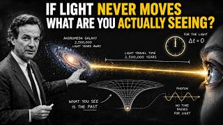 If Light Never Moves, What Are You Actually Seeing When You Look At The Stars
