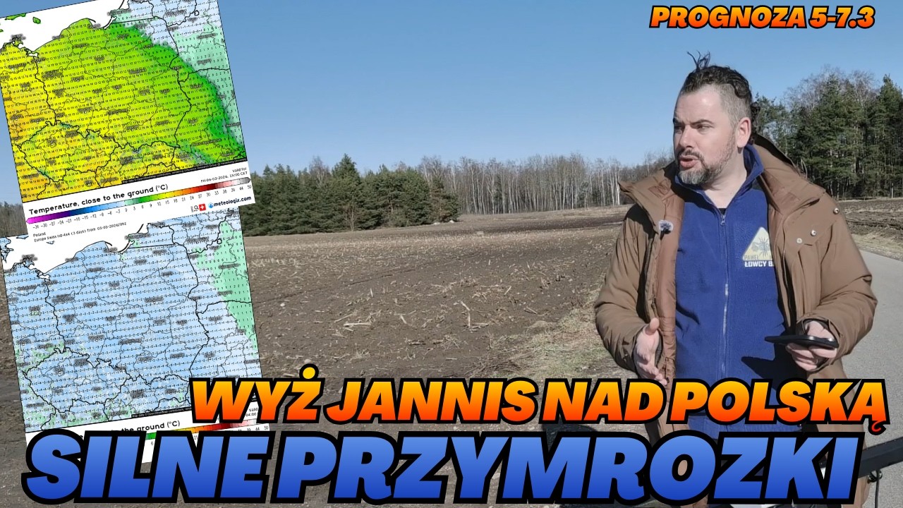 Silne przymrozki w nocy. W dzień słonecznie i ciepło. Prognoza pogody z terenu