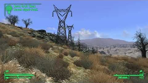 Where to find the crashed alien ship (Fallout 3)