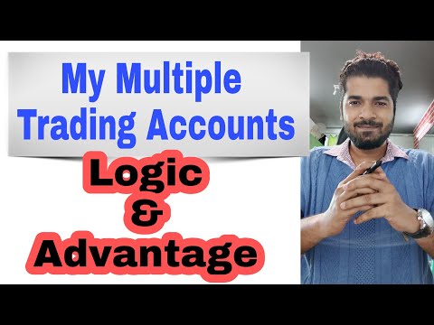 My Multiple Trading Accounts - Logic & Advantage | DAY TRADER Guide