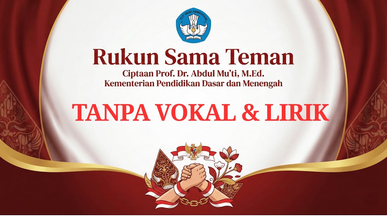 Karaoke Lagu Rukun Sama Teman | Tanpa Vokal & Lirik