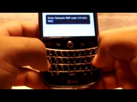 How To Unlock Blackberry 9000 Bold