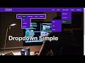 Build a Dropdown Navigation Bar HTML CSS