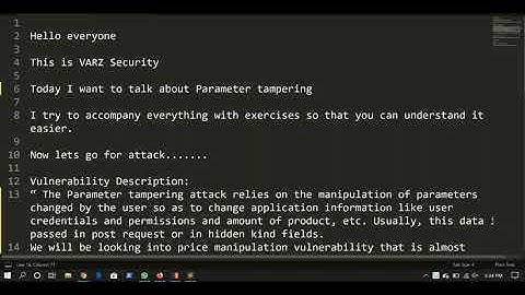 Parameter Tampering - Bug Bounty