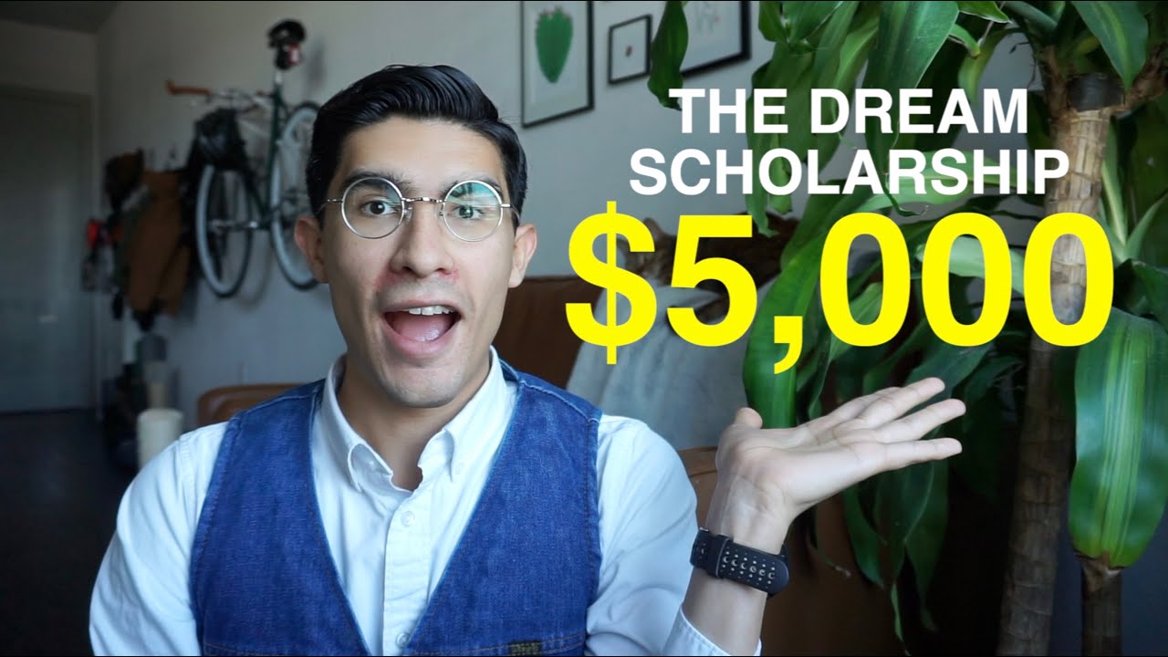 I'm Giving Away $5,000 | THE DREAM SCHOLARSHIP - YouTube