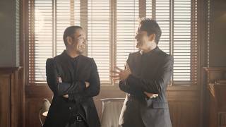 千鳥・大悟＆ノブ、ハードボイルドなエージェント役に挑戦　ノブは涙の演技に大苦戦　新TVCM　EPISODE 0 『クラレの謎を解け』篇