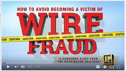Consumer Alert: How to Avoid Wire Fraud