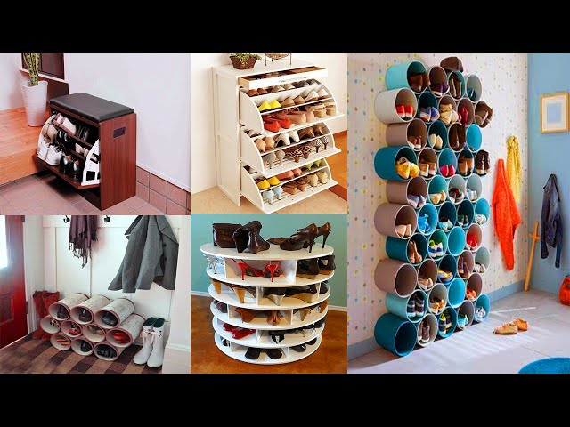 40 Clever Shoe Storage Ideas for Small Spaces-shoe storage hacks