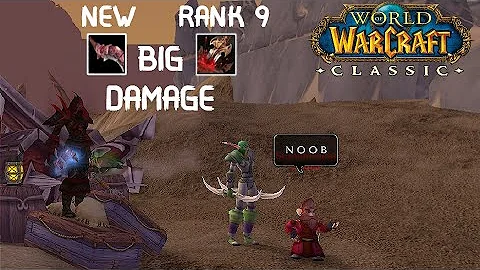 New DAGGER + Backstab R9 = BIG DAMAGE | Rogue PvP WoW Classic