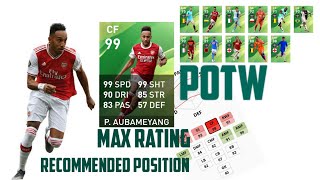 UPDATE MAX RATING POTW | PES 2020 MOBILE