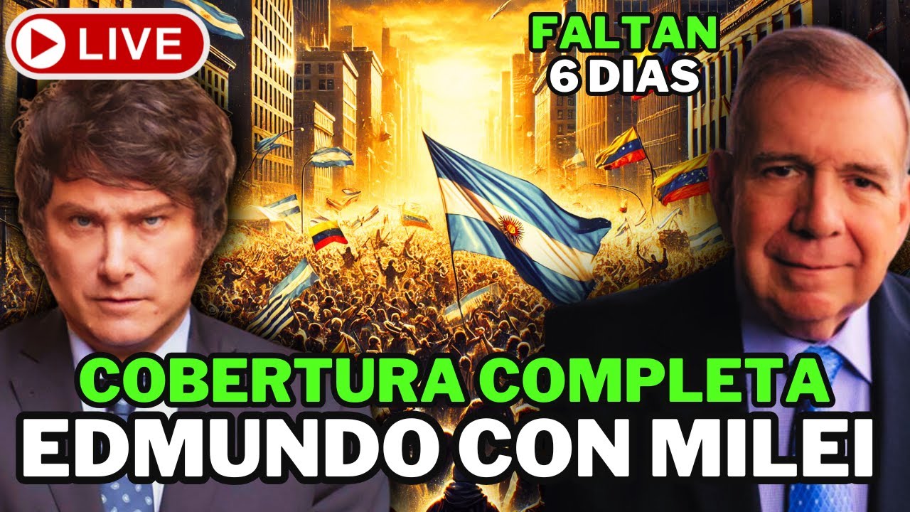 🔴DIRECTO | Javier Milei Recibe A Edmundo González en Argentina ...