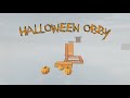 Halloween obby record in roblox time records