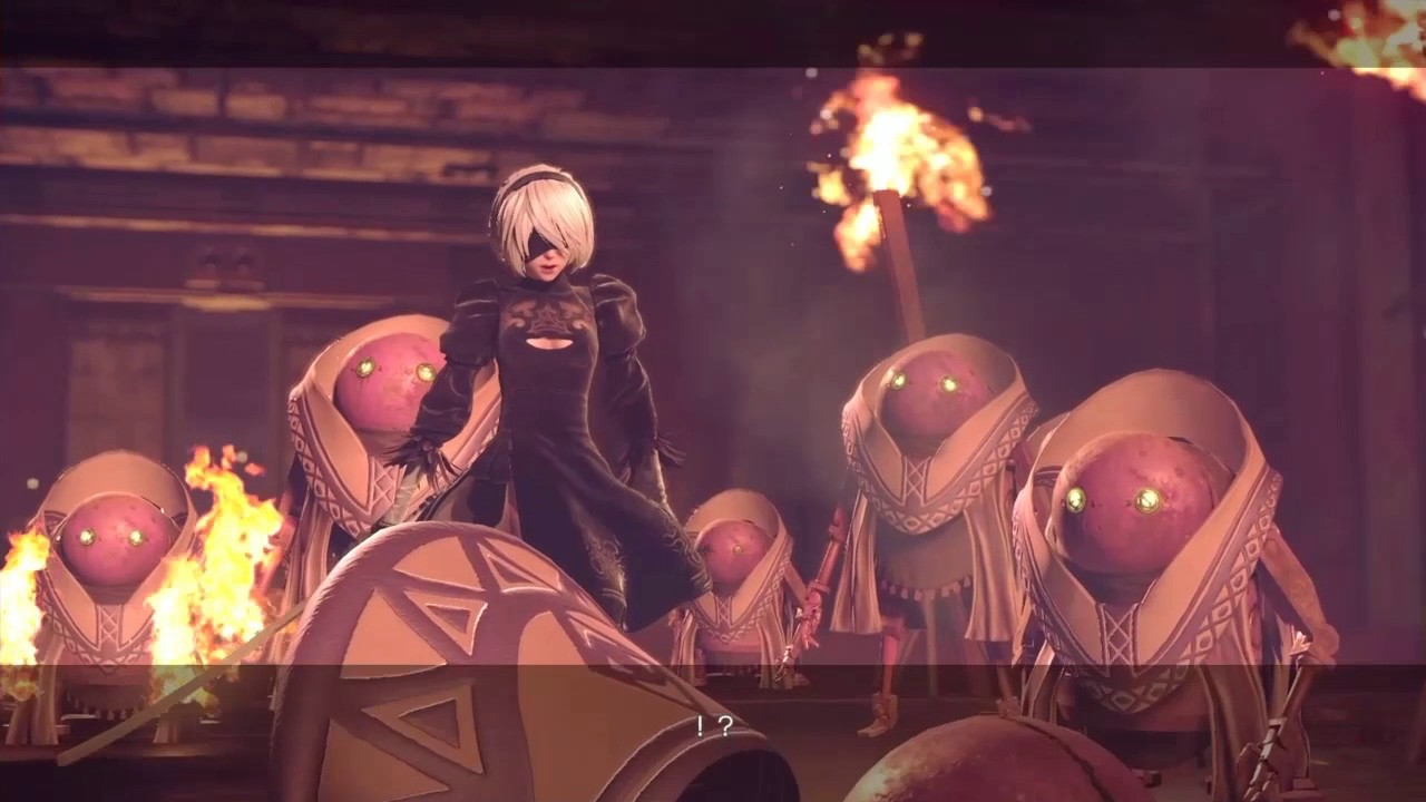 突然癇癪を起こす2B END（J END） NieR:Automata - YouTube