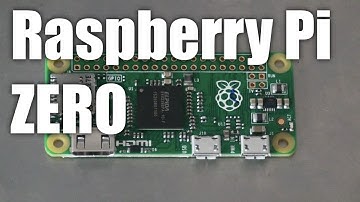 Raspberry Pi Zero - unboxing, walkaround and first look