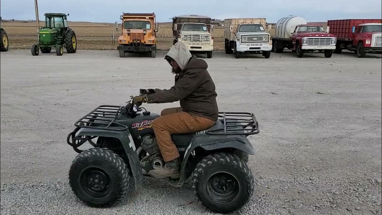 1997 Yamaha Big Bear 350 ATV For Sale December 13th YouTube