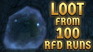 Loot From 100 RFD Goldfarms! Midnight WoW @Studenalbatroz