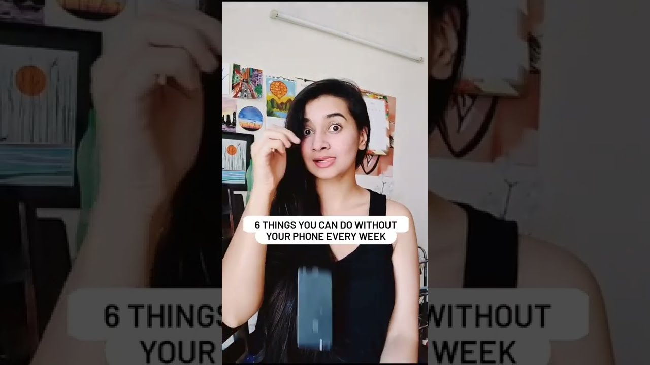 6 things you can do without your phone every week | 