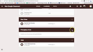 Adding and Organizing Materials in Google Classroom