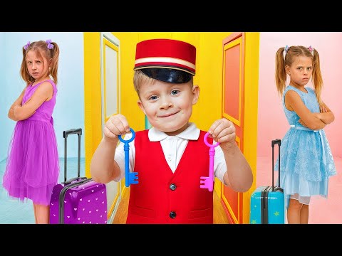 Cuộc phiêu lưu khách sạn hàng xóm với video vui nhộn dành cho trẻ em