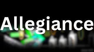 Allegiance 100% // Geometry Dash Extreme Demon #9