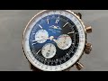 Breitling Navitimer B01 Chronograph 43 RB0138211B1P1 Rose Gold Breitling Watch Review