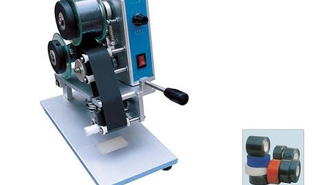 Expiry Date Stamping Code Printing Machine  Electric Ribbon Hot Code Printer