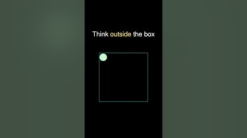 "Think outside the Box" #shorts #ytshorts #motivation #success #trending