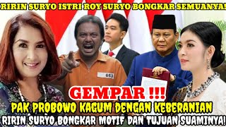 HEBOH‼️RIRIN SURYO BONGKAR MOTIF DAN TUJUAN SUAMINYA MENYERANG PAK JOKOWI! MENGEJUTKAN LIHAT INI!