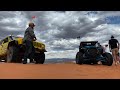 Disabled RZR stuck at the dunes