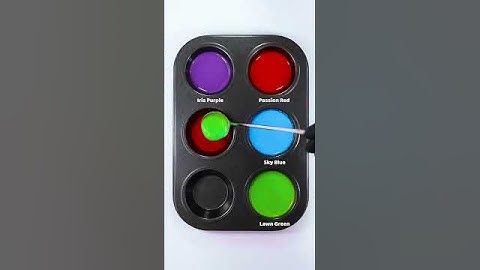 Making new Colors..Satisfying Color mixing 🎨 #colormixing #satisfying #mixedcolors